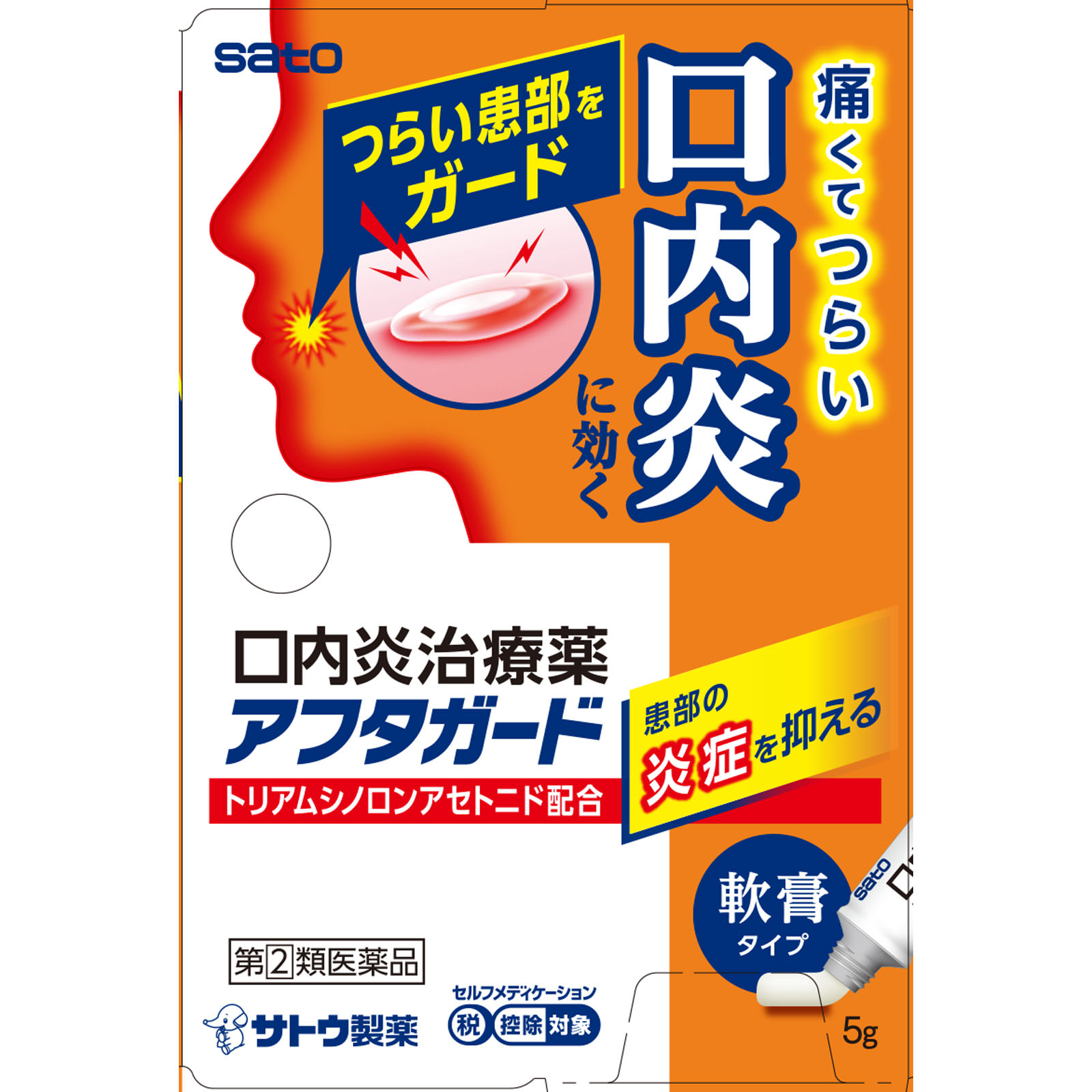 アフタガード ５ｇ 佐藤製薬 【指定第2類医薬品】
