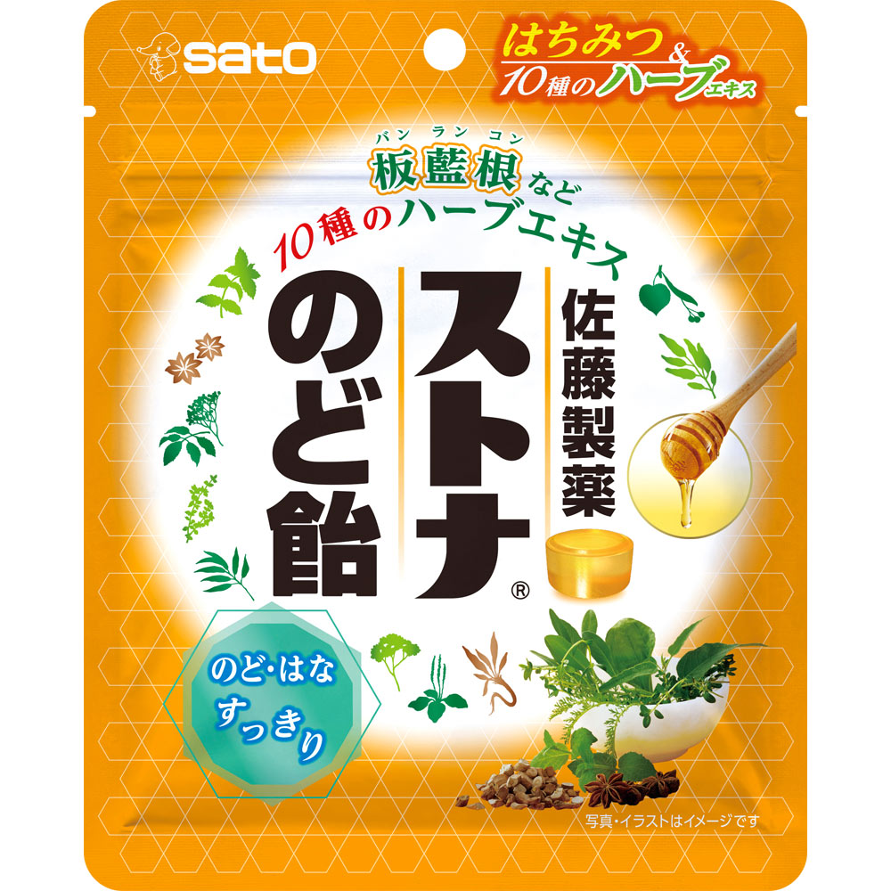 ストナ のど飴 ６０ｇ 佐藤製薬