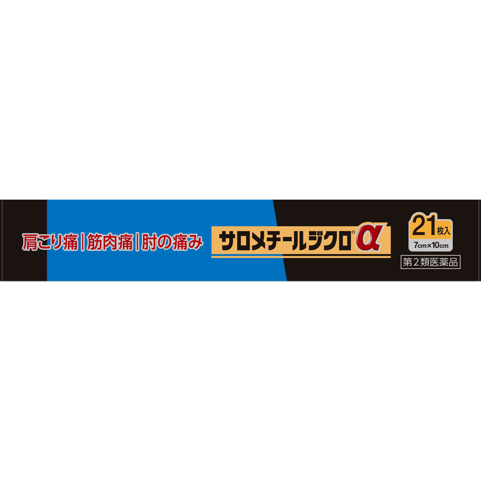 サロメチールジクロα ２１枚 佐藤製薬 【第2類医薬品】