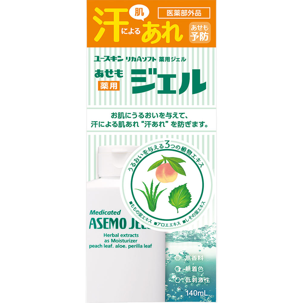 ユースキン 薬用あせもジェル １４０ｍｌ ユースキン製薬 (医薬部外品)