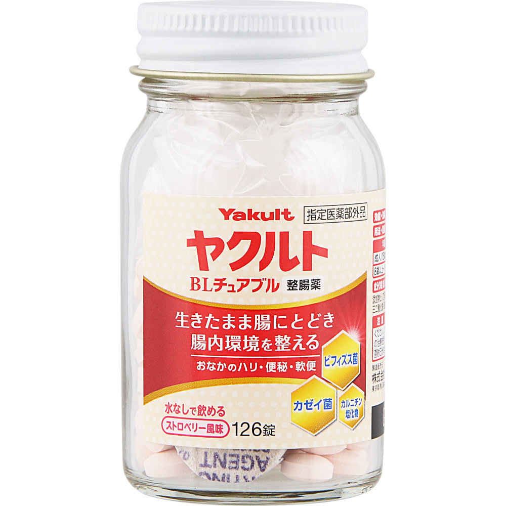 ヤクルトBLチュアブル整腸薬 １２６錠 ヤクルト本社 (指定医薬部外品)