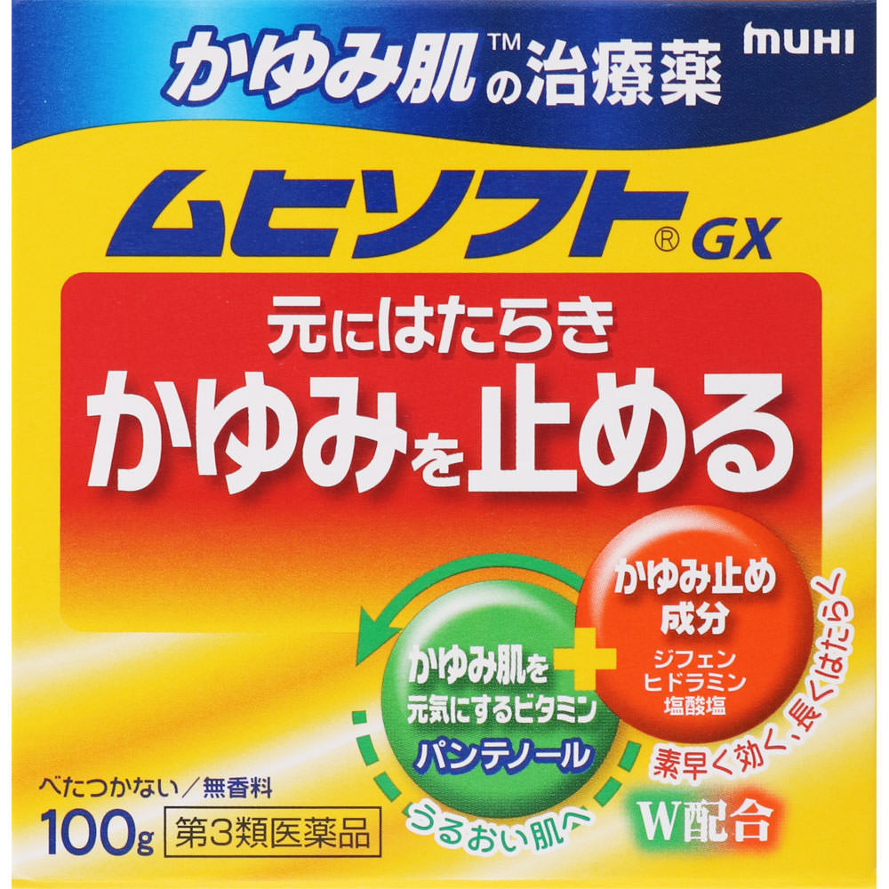 かゆみ肌の治療薬 ムヒソフトGX １００ｇ 池田模範堂 【第3類医薬品】