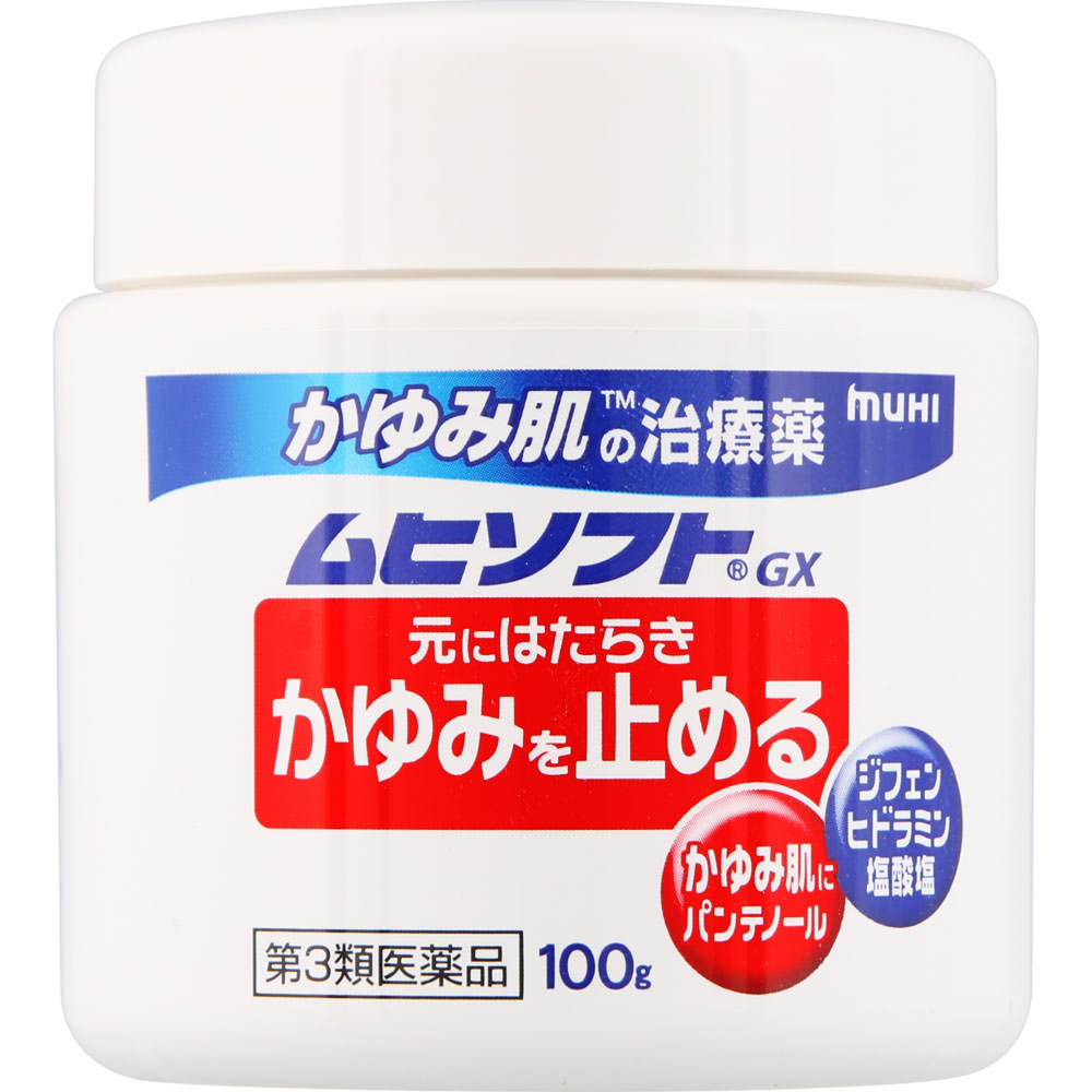 かゆみ肌の治療薬 ムヒソフトGX １００ｇ 池田模範堂 【第3類医薬品】