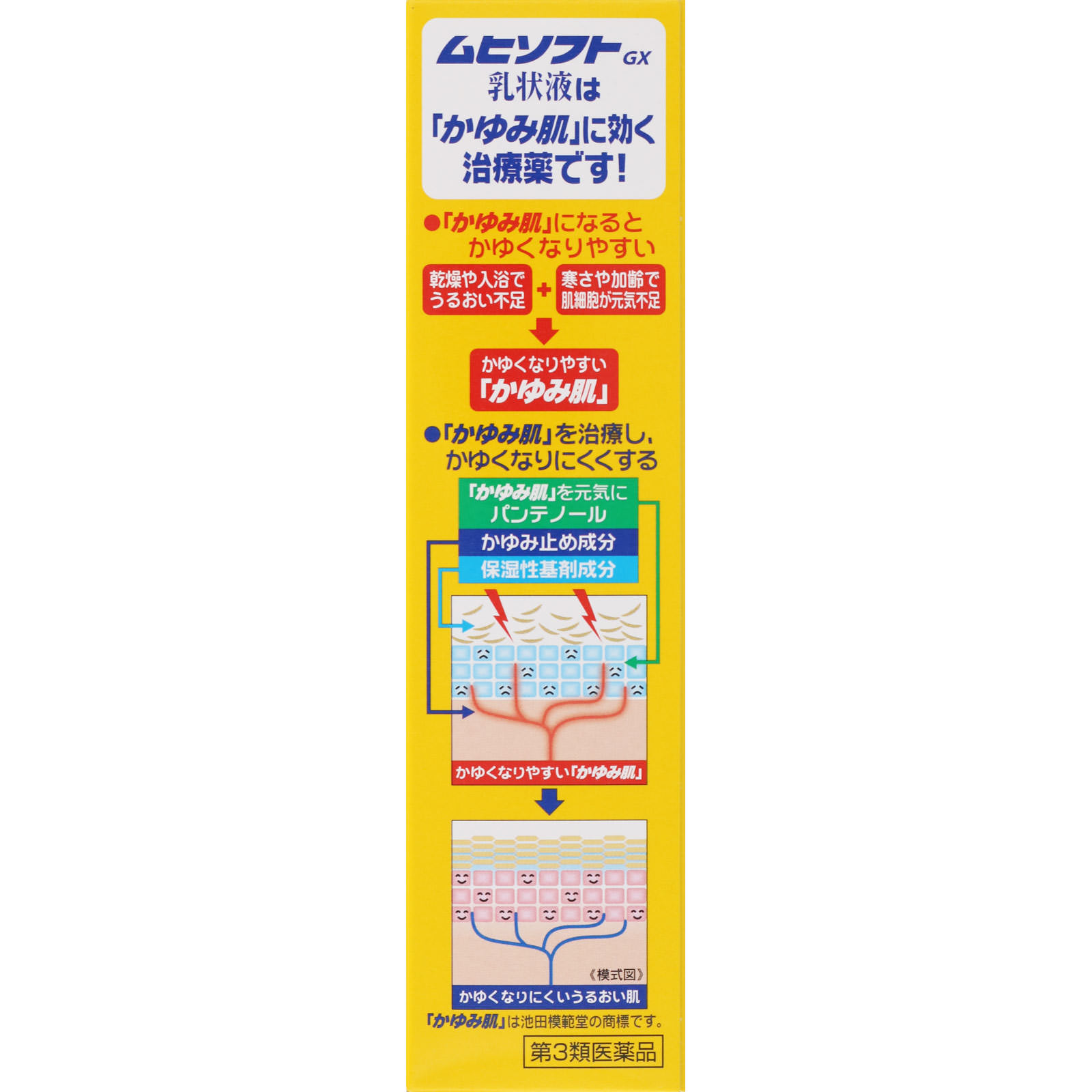 かゆみ肌の治療薬 ムヒソフトGX乳状液 | マツキヨココカラ