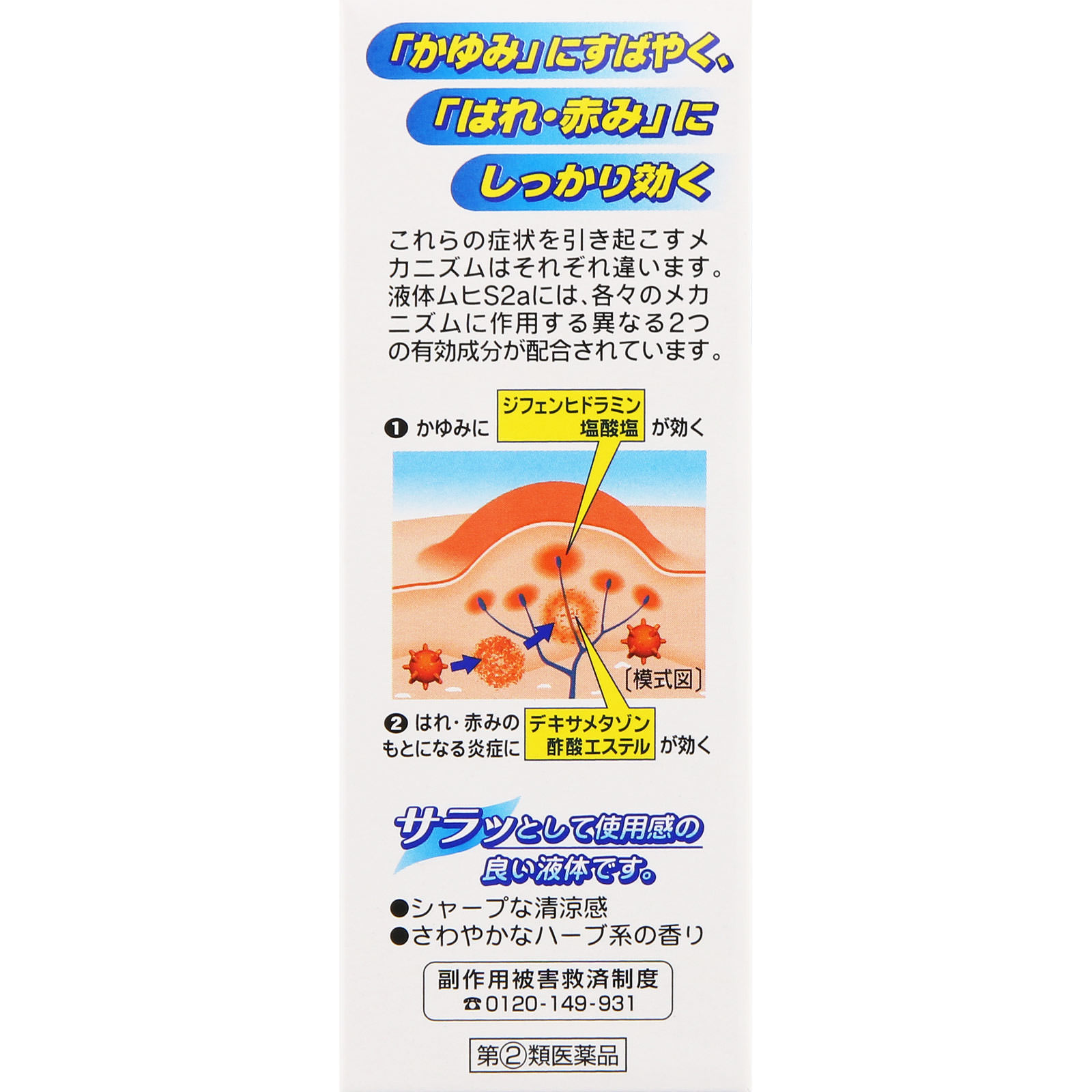 液体ムヒＳ２ａ ５０ｍｌ 池田模範堂 【指定第2類医薬品】