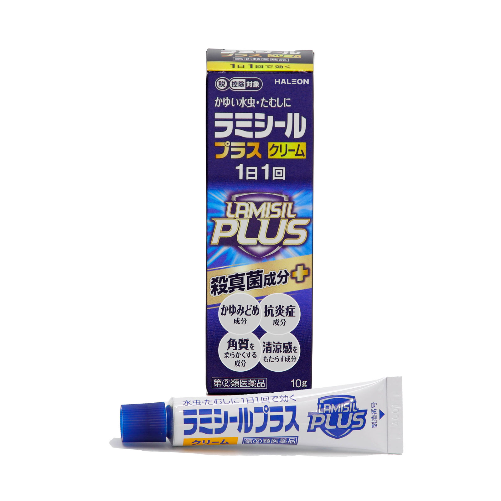 ラミシールプラスクリーム １０ｇ 全薬工業 【指定第2類医薬品】