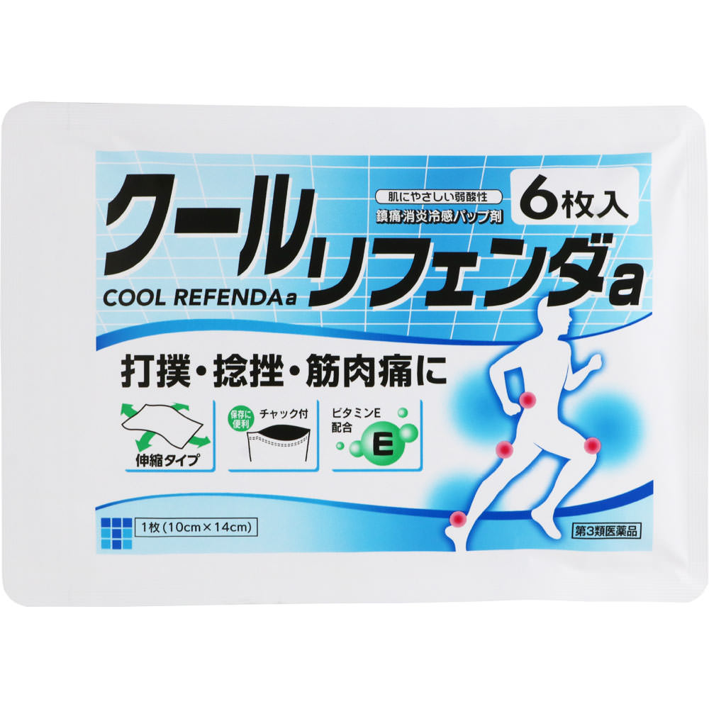 クールリフェンダ 10Cm×14Cm ３０枚 タカミツ 【第3類医薬品】