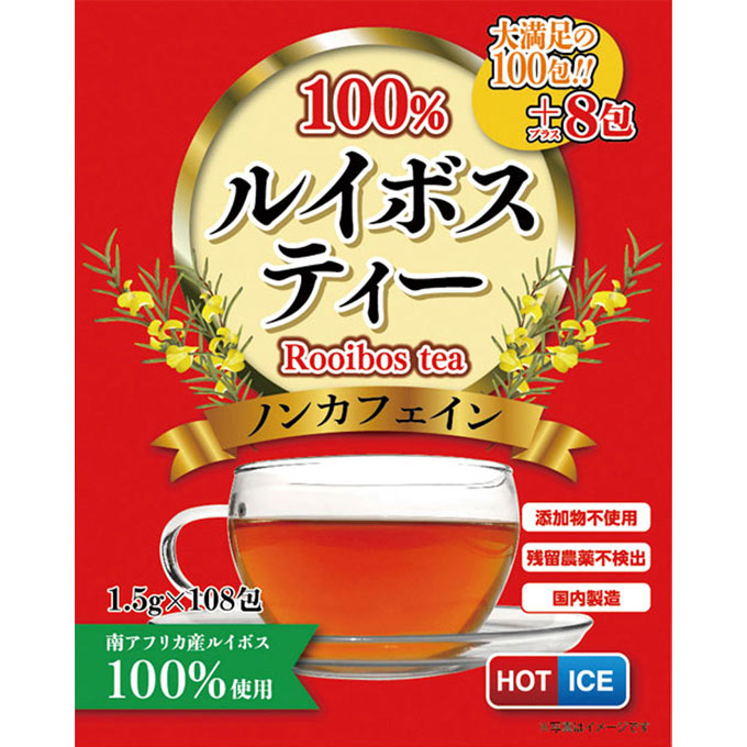 １００％ルイボスティー １．５ｇＸ１０８包 タモン
