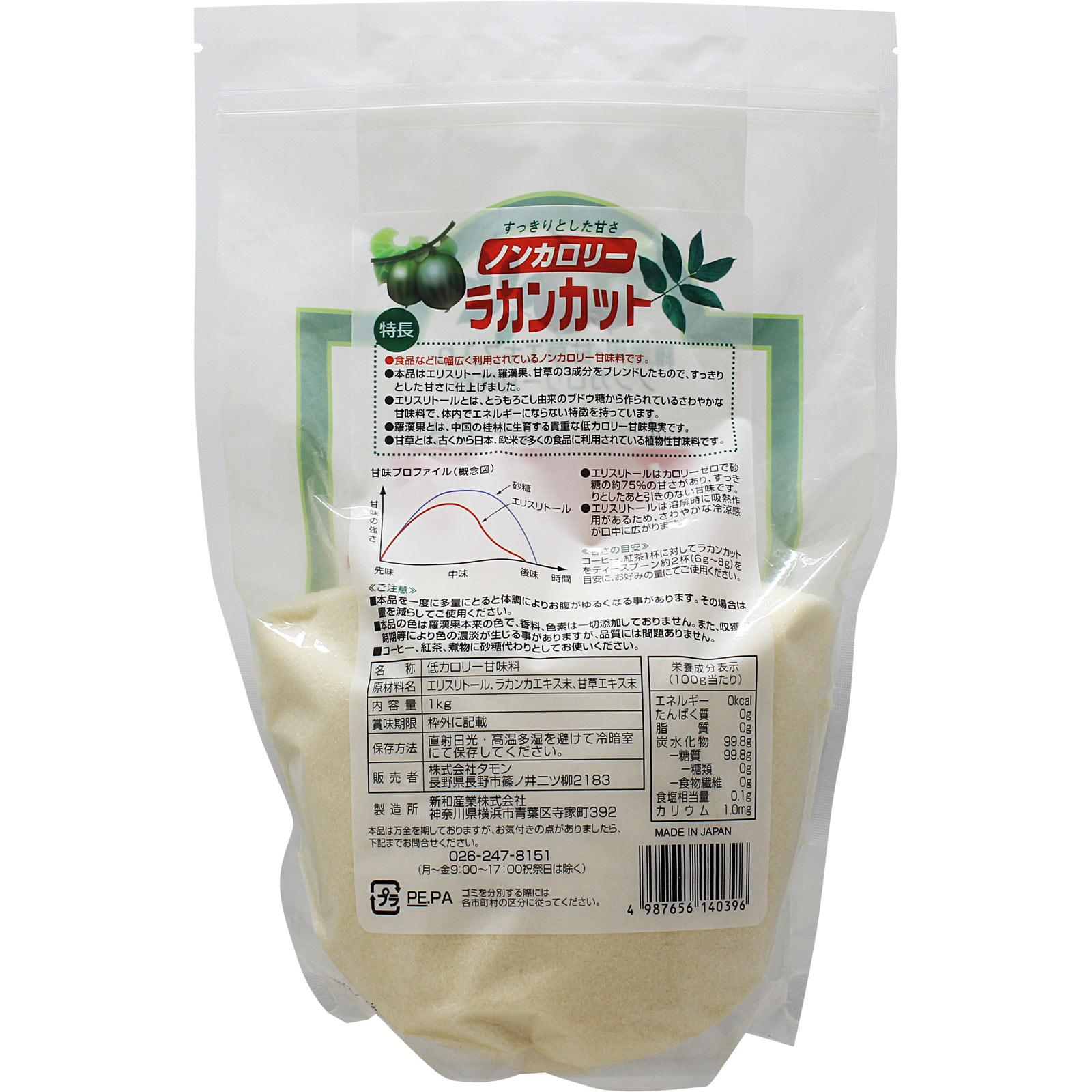 ラカンカット １Ｋｇ タモン