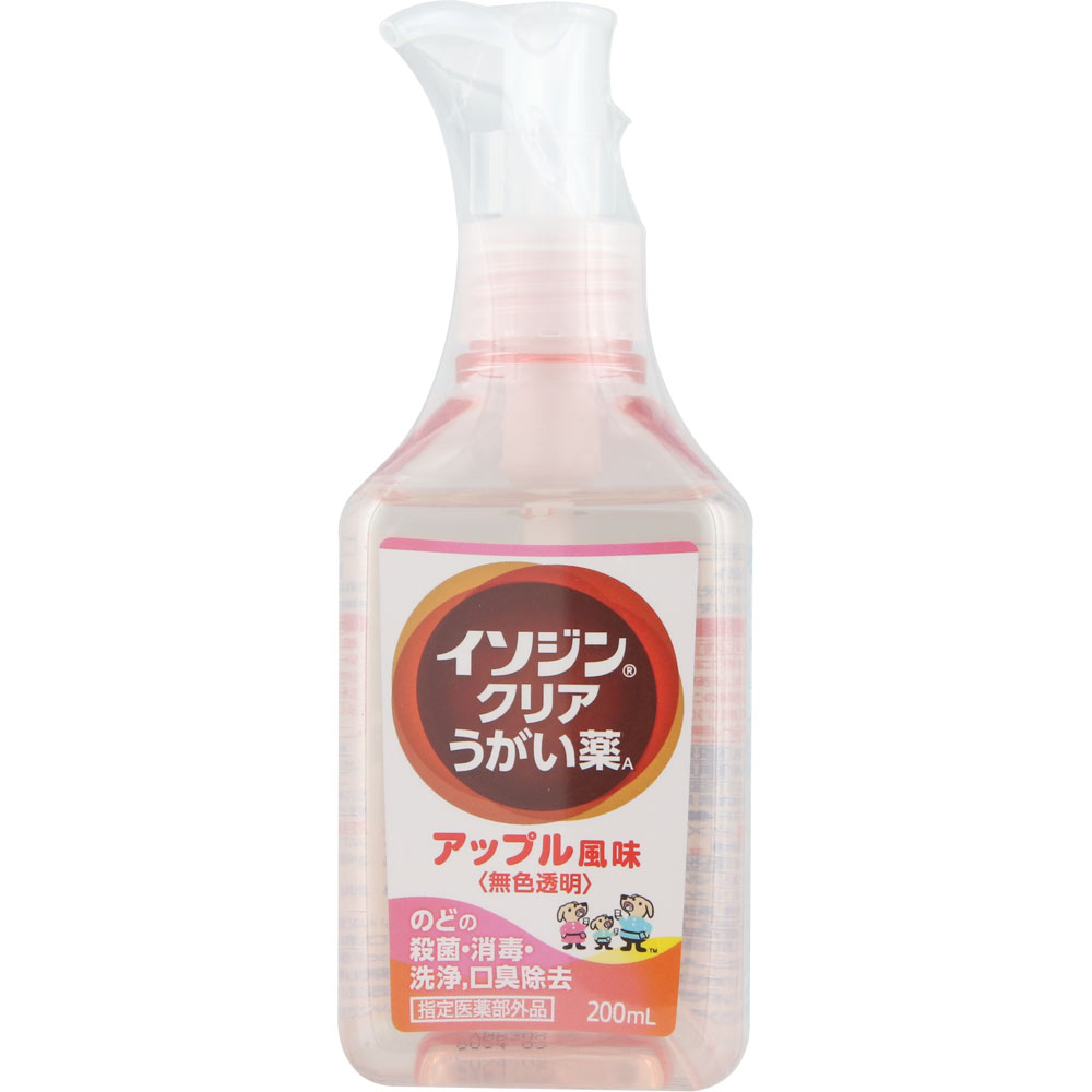 イソジン クリアうがい薬Ａ ２００ｍｌ シオノギヘルスケア (指定医薬部外品)