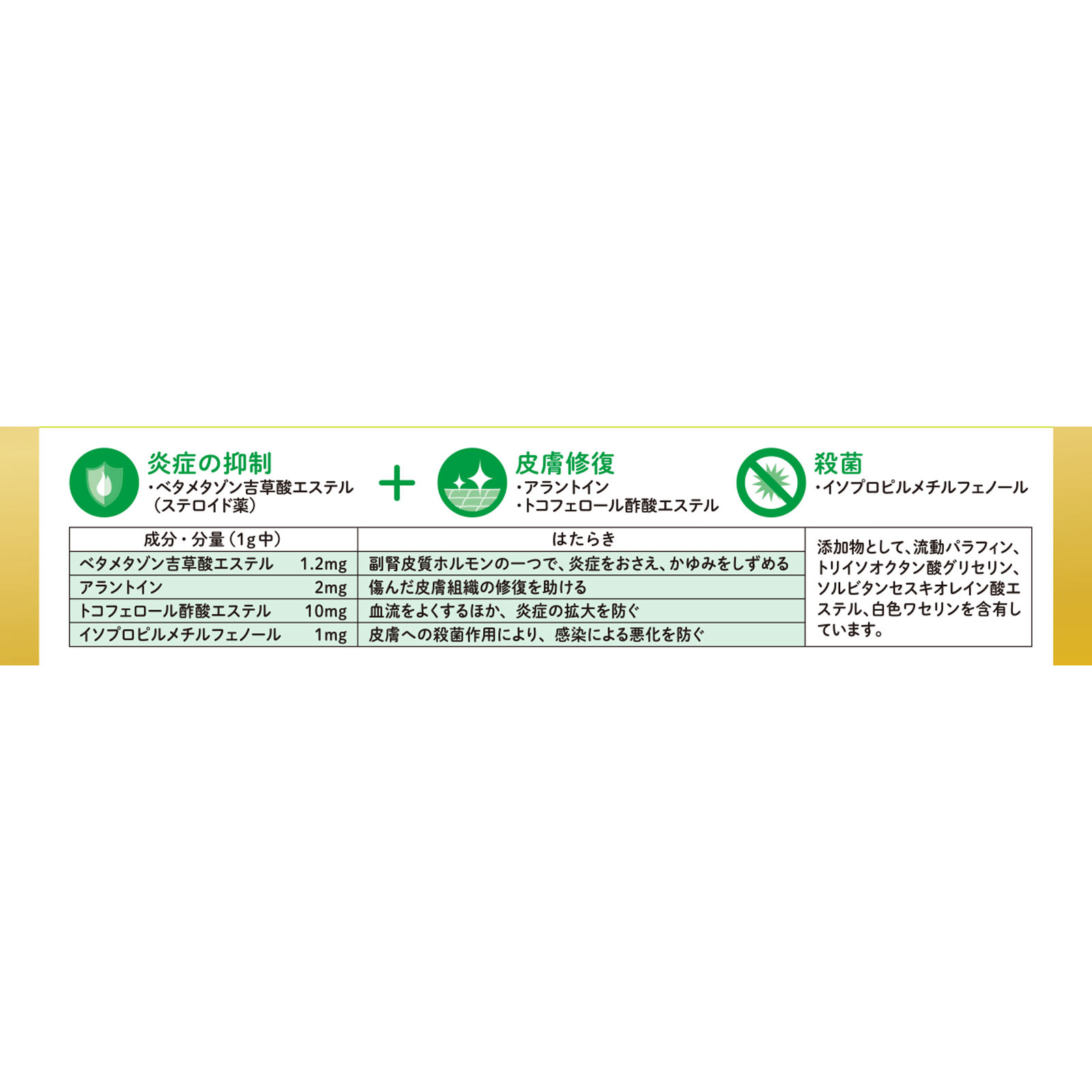 リンデロンＶｓプレミアム軟膏 ８ｇ シオノギヘルスケア 【指定第2類医薬品】
