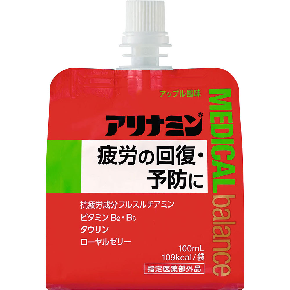 アリナミンメディカルバランス アップル風味 １００ｍｌ アリナミン製薬 (指定医薬部外品)