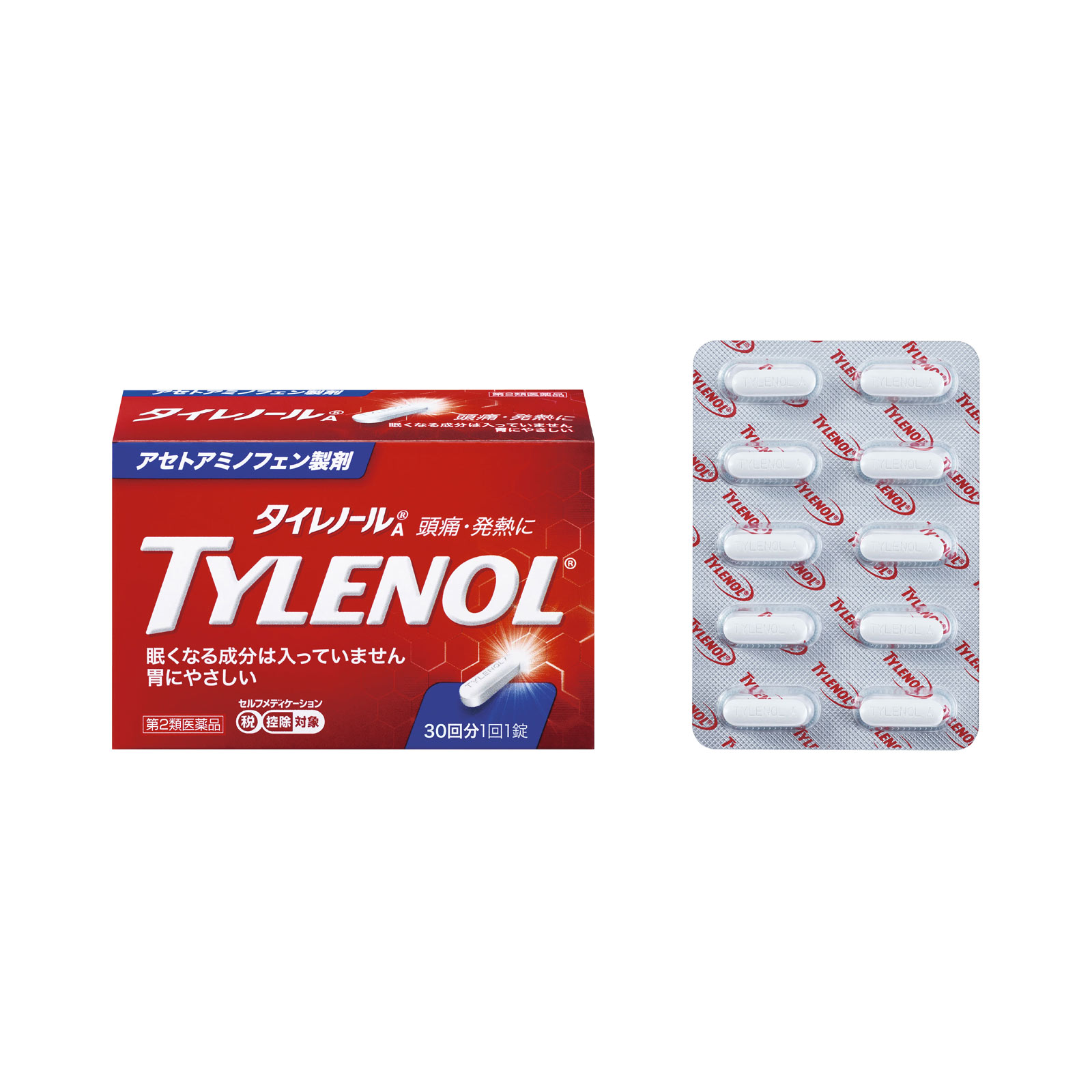 タイレノールＡＳ ３０錠 アリナミン製薬 【第2類医薬品】