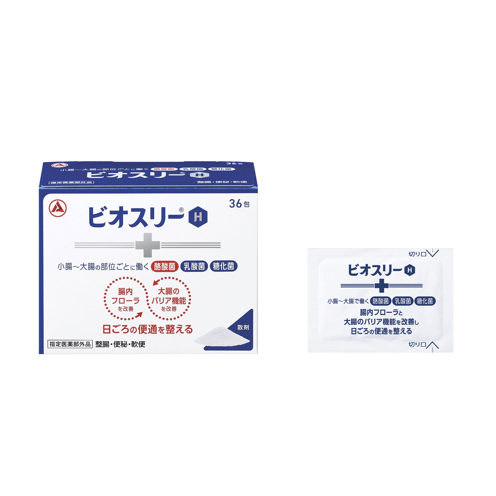 ビオスリーＨ ３６包 アリナミン製薬 (指定医薬部外品)