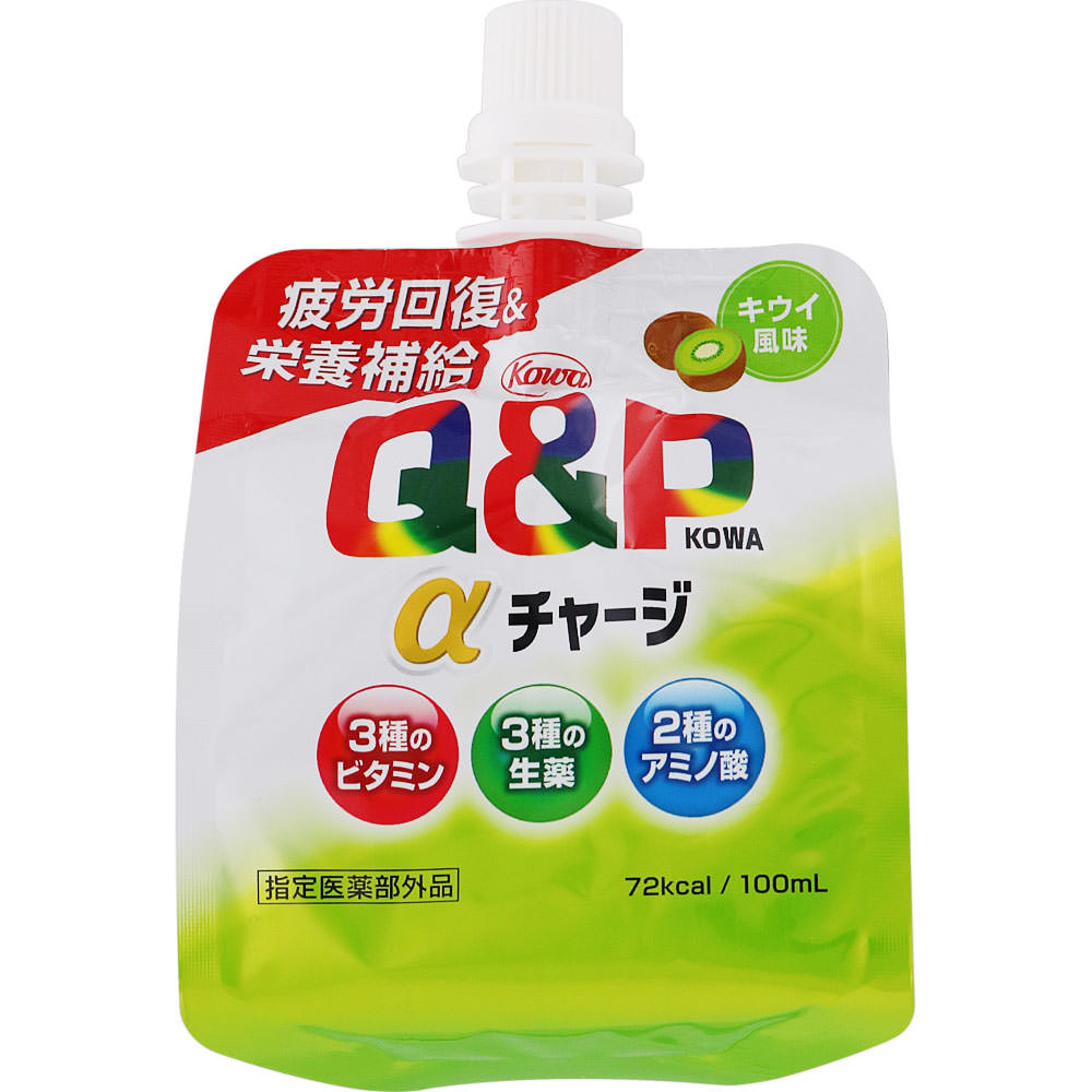 キューピーコーワαチャージ　キウイ風味 １００ｍＬ×３６ 興和 (指定医薬部外品)