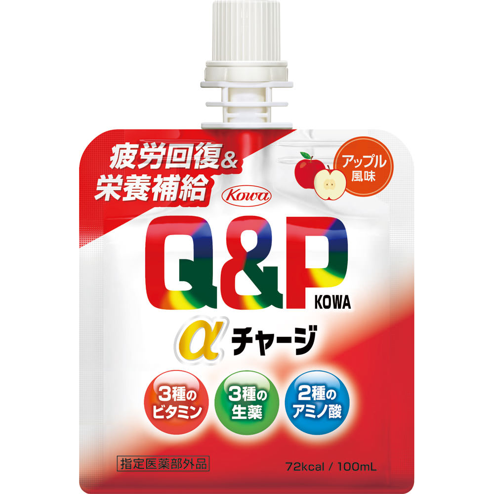 キューピーコーワαチャージ　アップル風味 １００ｍＬ 興和 (指定医薬部外品)