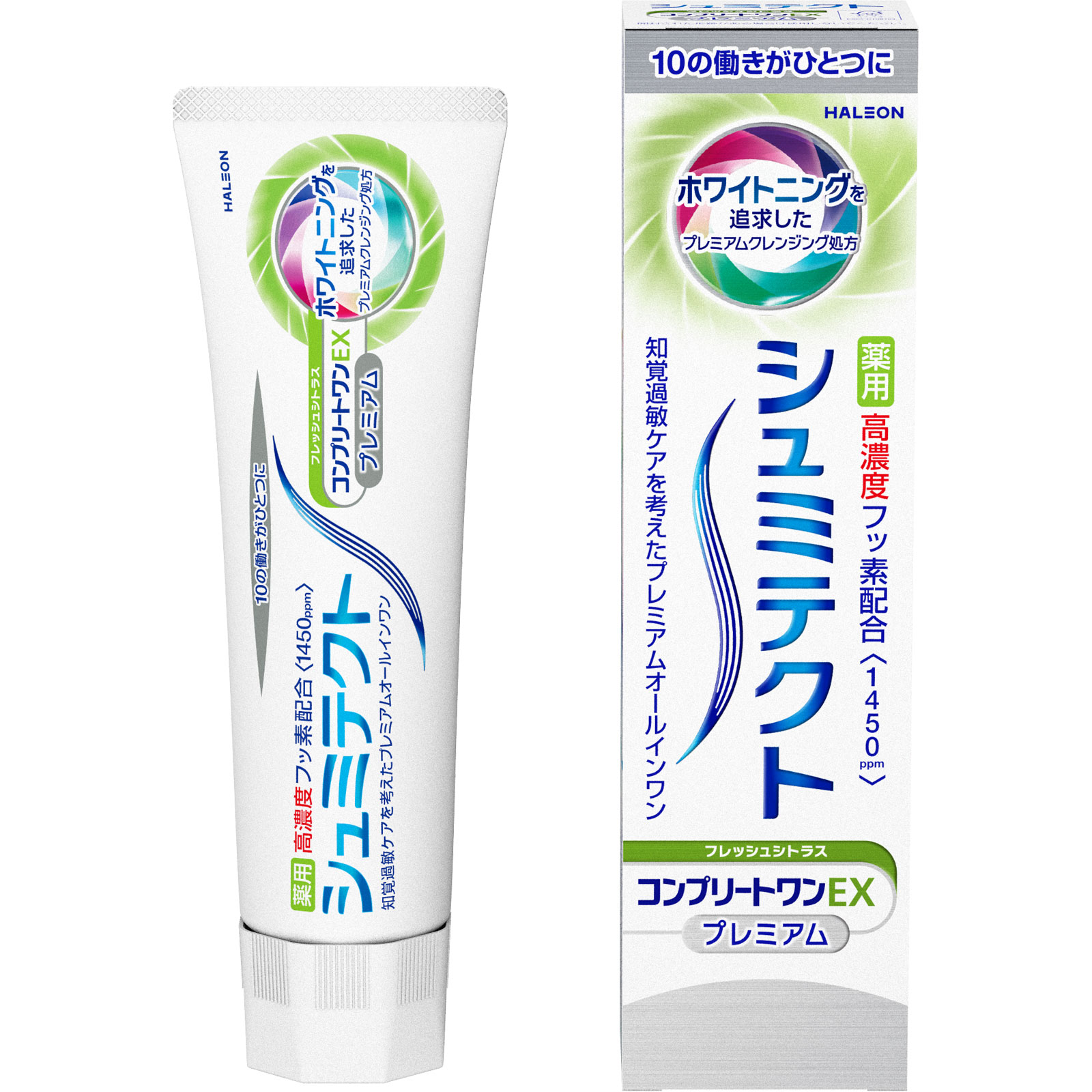 薬用シュミテクト　コンプリートワンＥＸ　プレミアム　フレッシュシトラス ９０ｇ ヘイリオンジャパン (医薬部外品)