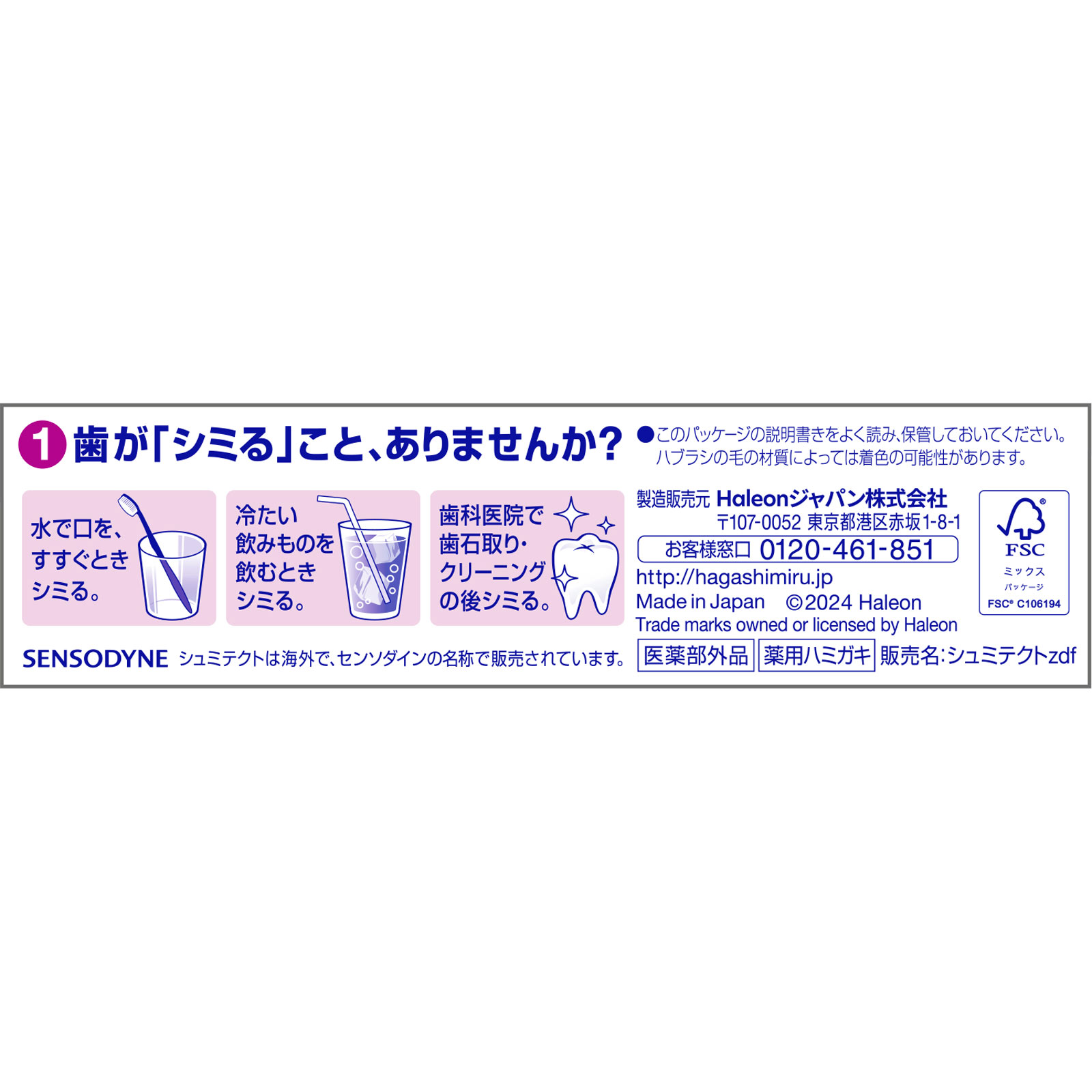 シュミテクト　歯周病ケア ２２ｇ ヘイリオンジャパン (医薬部外品)