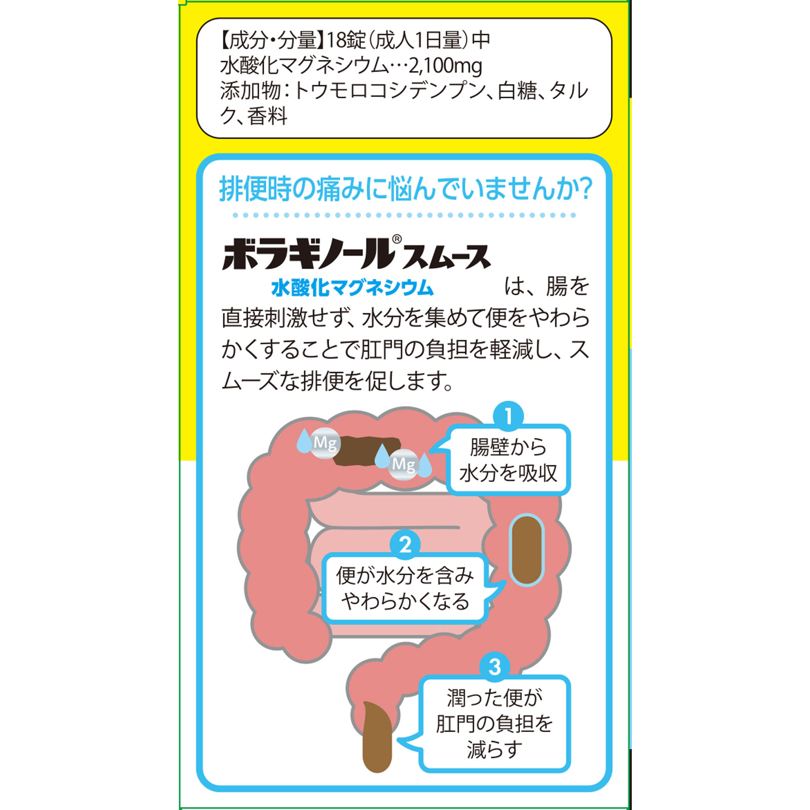 ボラギノールスムース便秘薬 ２７０錠 天藤製薬 【第3類医薬品】
