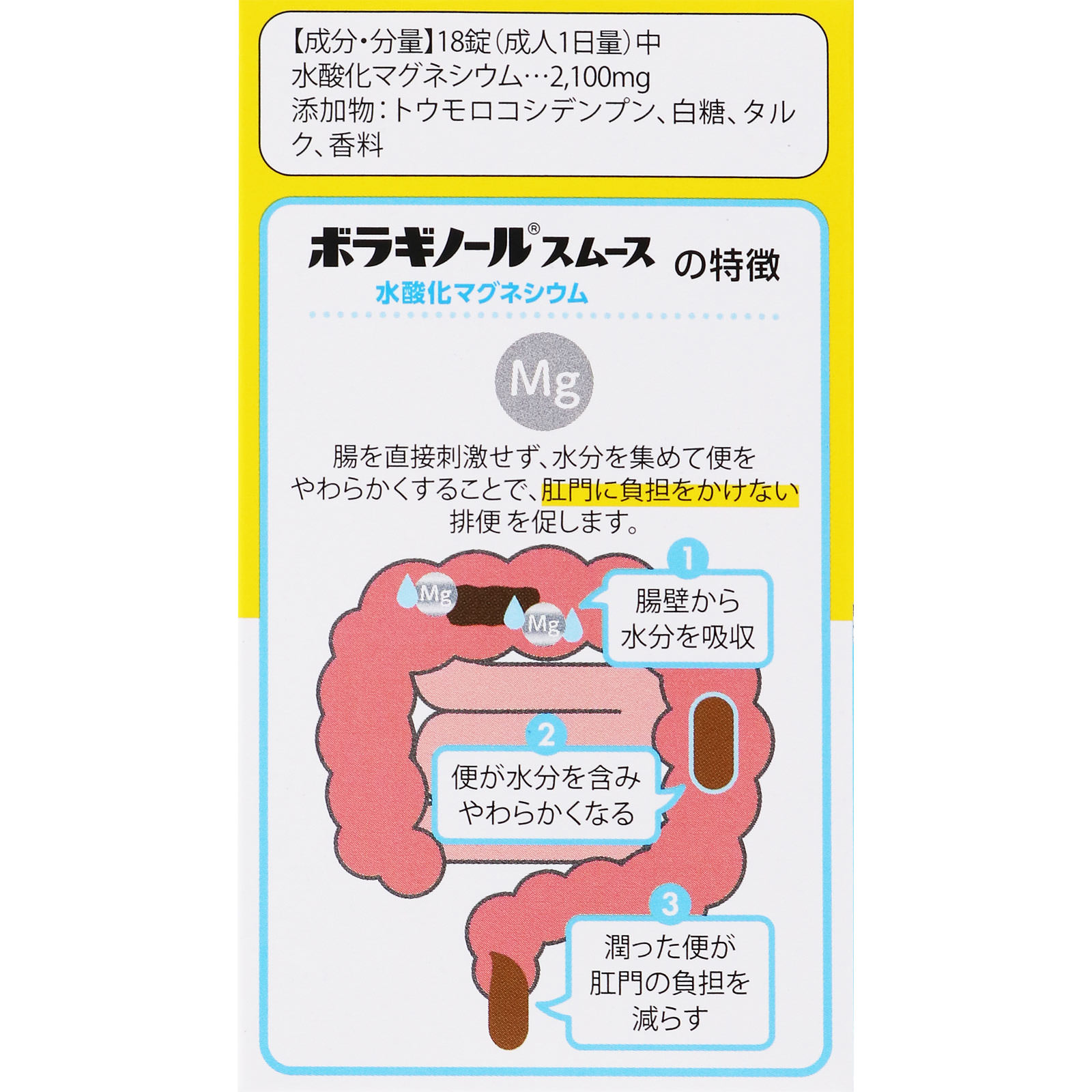 ボラギノールスムース便秘薬 ２７０錠 天藤製薬 【第3類医薬品】