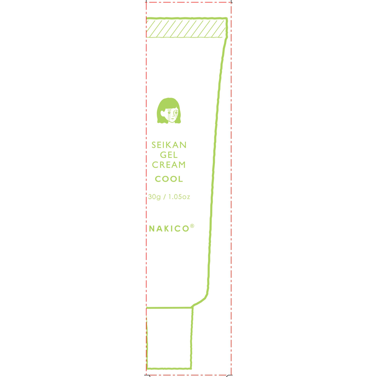 ＮＡＫＩＣＯ薬用制汗ジェルクリームクール 限定 コスメフリーク (医薬部外品)