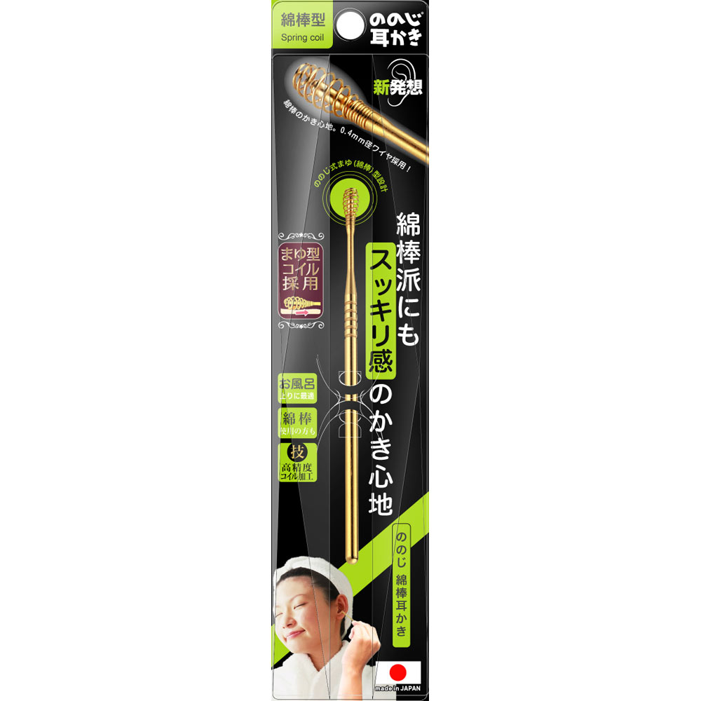 ののじ 綿棒耳かき １本入 レーベン販売