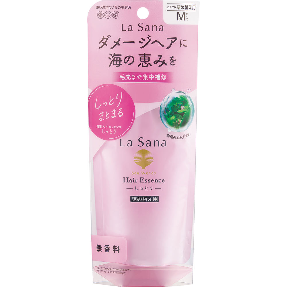 ヤマサキ ラサーナ 海藻 ヘア エッセンス しっとり 詰め替え用 ７０ｍｌ