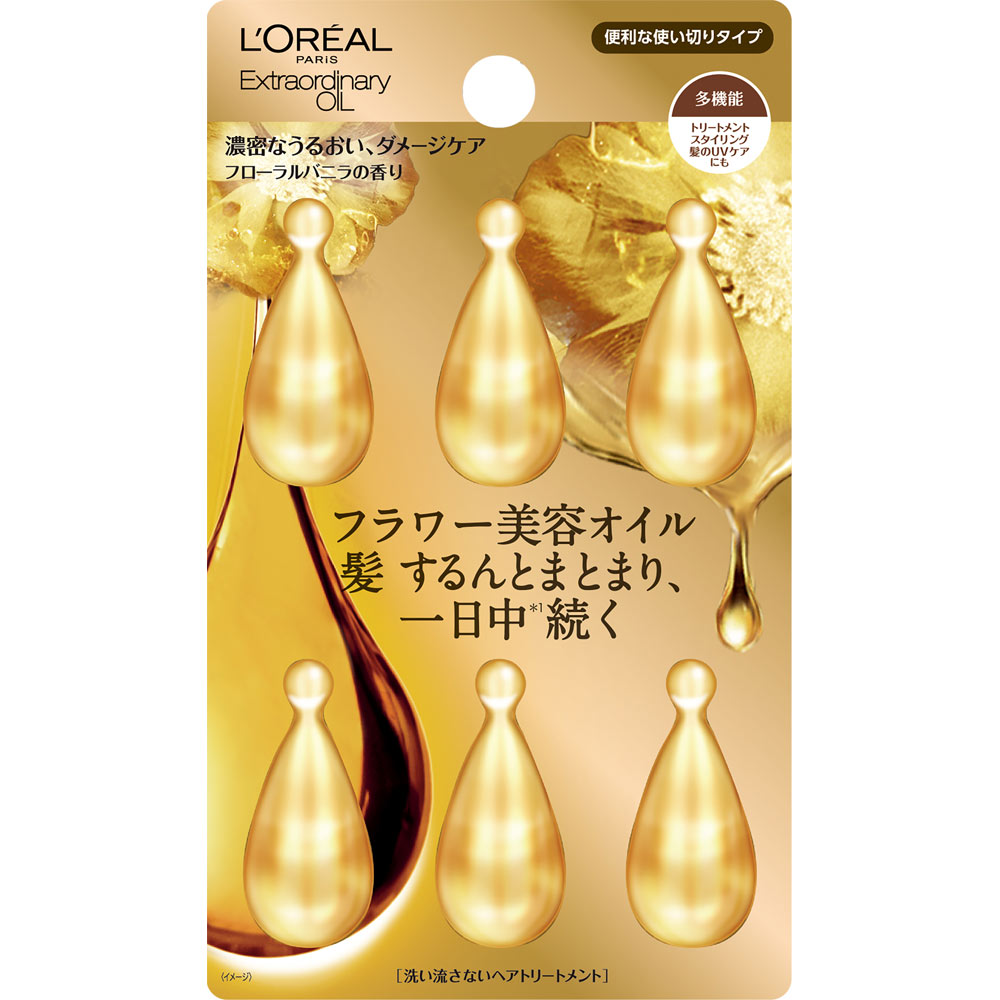 ロレアル パリ エルセーヴ エクストラオーディナリーオイル エクストラリッチ フィニッシュ ドロップレット １ｍｌ×６ 日本ロレアル