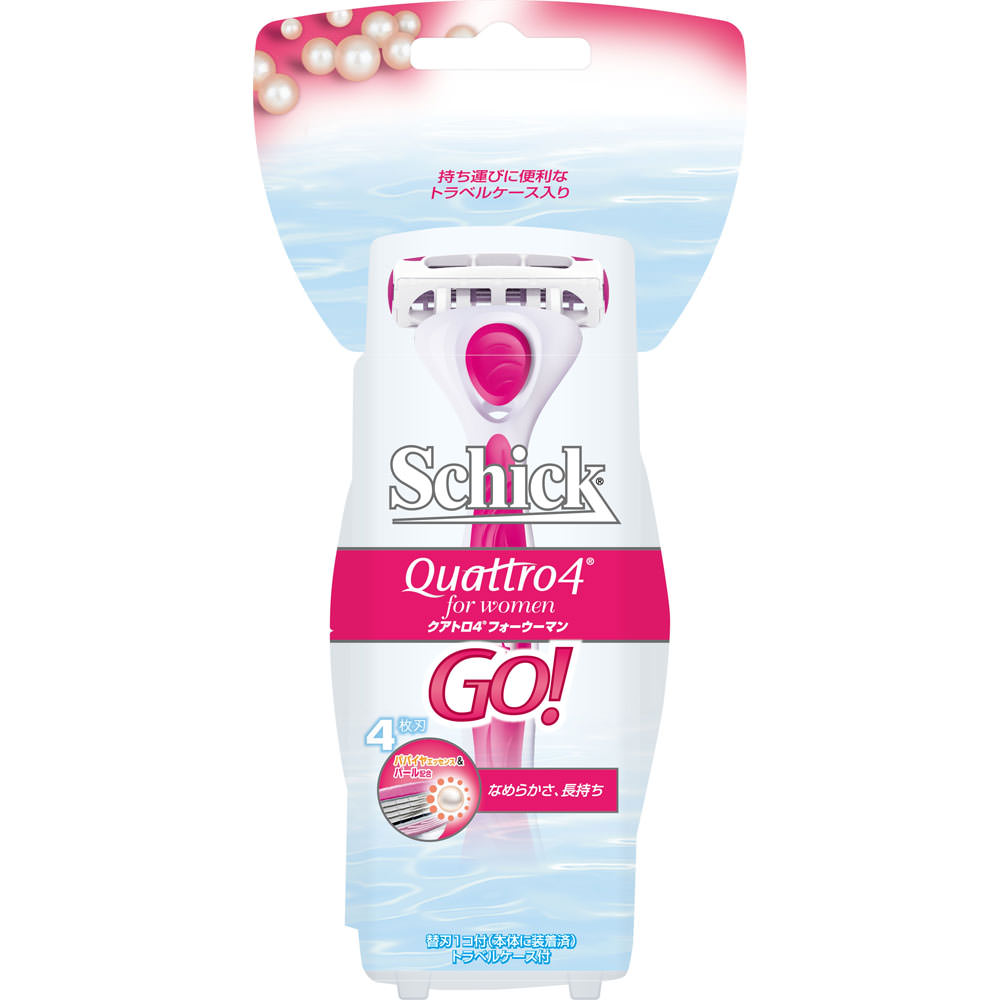 シック クアトロ４フォーウーマンホルダーＧＯ！ 替刃１個 シック・ジャパン