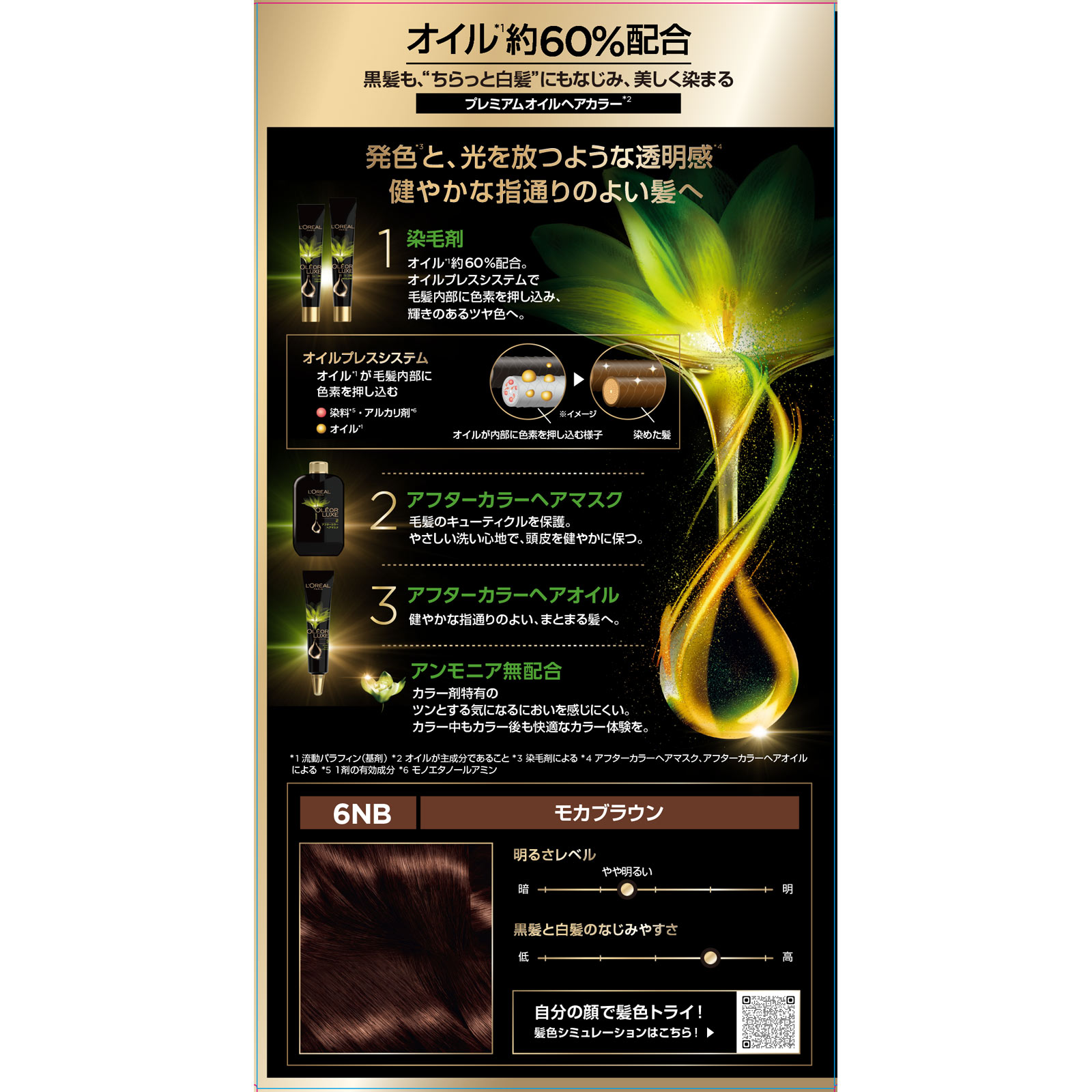 ロレアルパリ オレオリュクス ６ＮＢ ４８ｇ＋４０ｇ