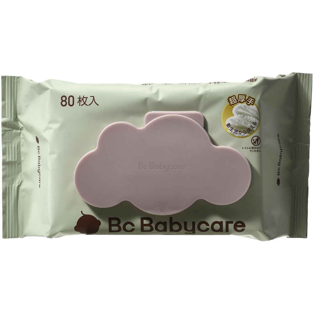 Ｂｃ　Ｂａｂｙｃａｒｅ　超厚手おしりふき ８０枚