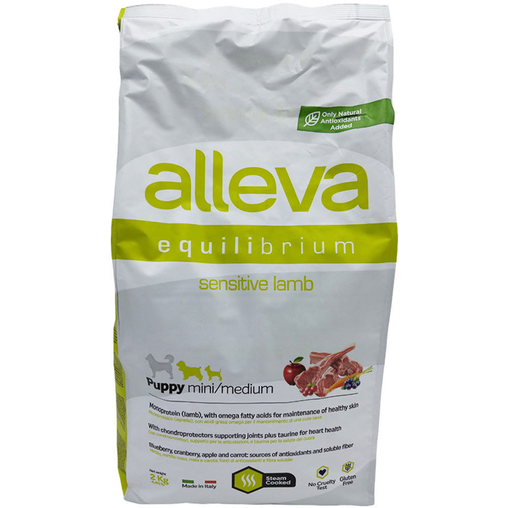 アレヴァ　エクイリブリアム　センシティブ　ラム　パピー小粒 ２ｋｇ ディウサペットジャパン