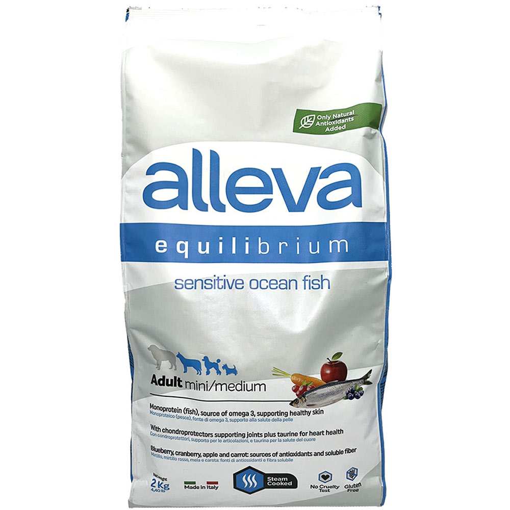 アレヴァ　エクイリブリアム　センシティブ　フィッシュ　成犬用小粒 ２ｋｇ ディウサペットジャパン