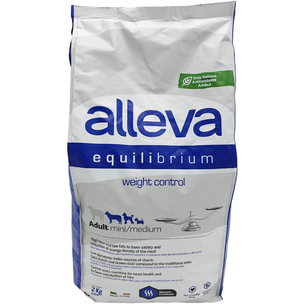アレヴァ　エクイリブリアム　ウェイトコントロール　成犬用小粒 ２ｋｇ ディウサペットジャパン