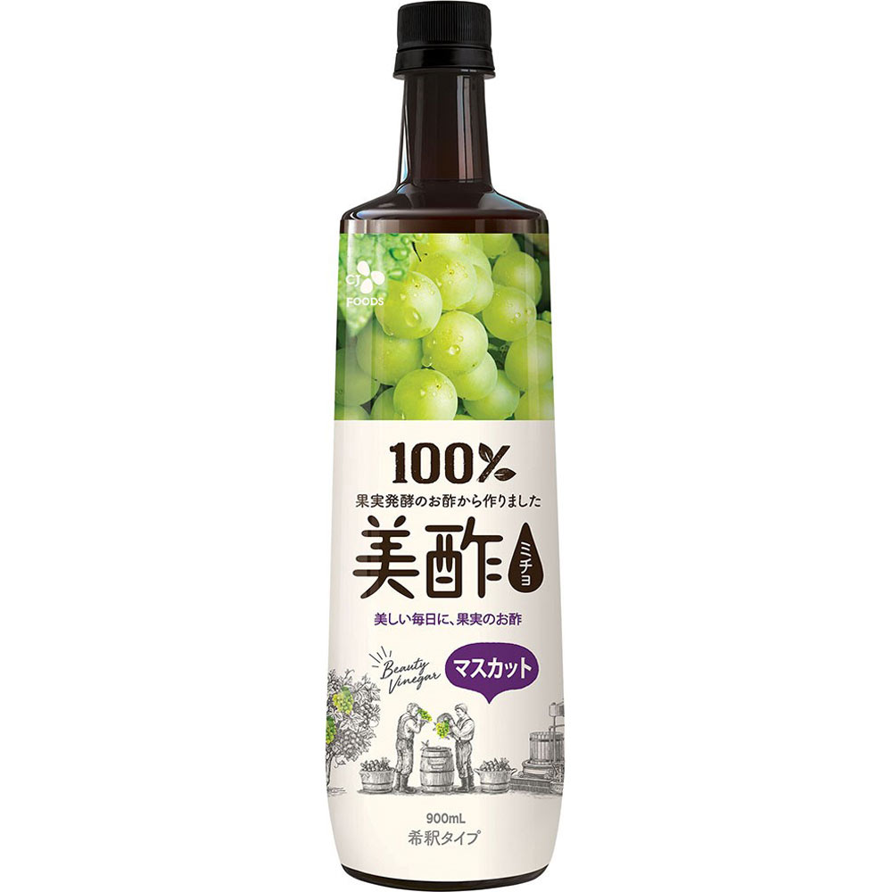 美酢 マスカット ９００ｍｌ ＣＪ　ＦＯＯＤＳ　ＪＡＰＡＮ