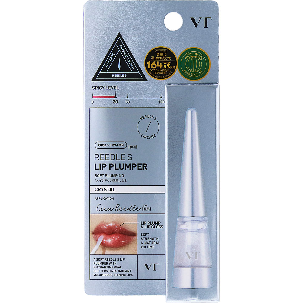 ＶＴ ＣＯＳＭＥＴＩＣＳ リードルＳ リッププランパー クリスタル ＿ ＶＴ　ＣＵＢＥ　ＪＡＰＡＮ
