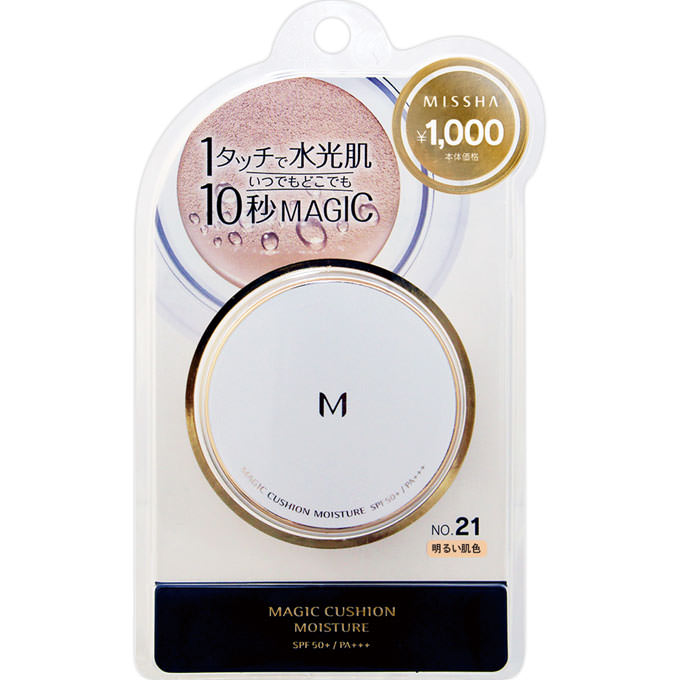 ミシャ Ｍ クッション ファンデーション（モイスチャー） ＮＯ．２１ 明るい肌色 １５Ｇ 株　ミシャジャパン