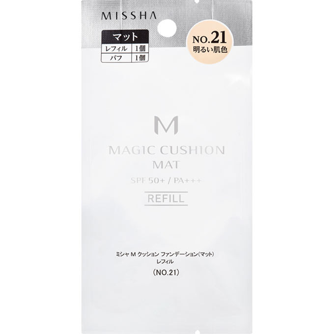 ミシャ　Ｍ　クッションファンデーションレフィル　マットＮｏ．２１ １５Ｇ 株　ミシャジャパン