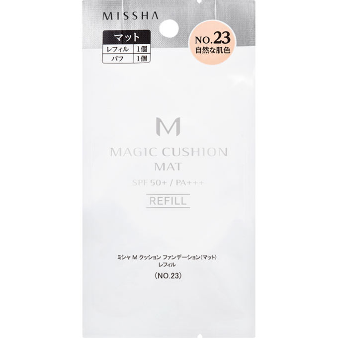 ミシャ　Ｍ　クッションファンデーションレフィル　マットＮｏ．２３ １５Ｇ 株　ミシャジャパン