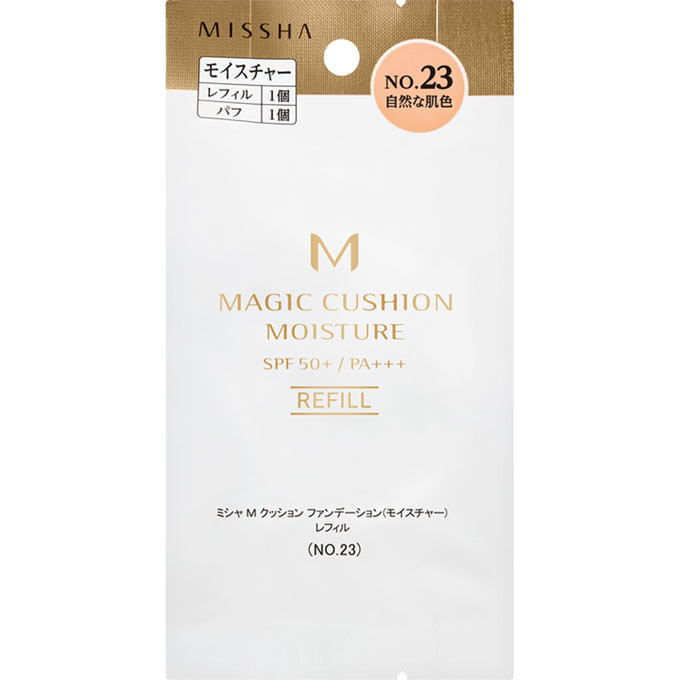 ミシャ　Ｍ　クッションファンデーションレフィル　モイスチャーＮｏ．２３ １５Ｇ 株　ミシャジャパン