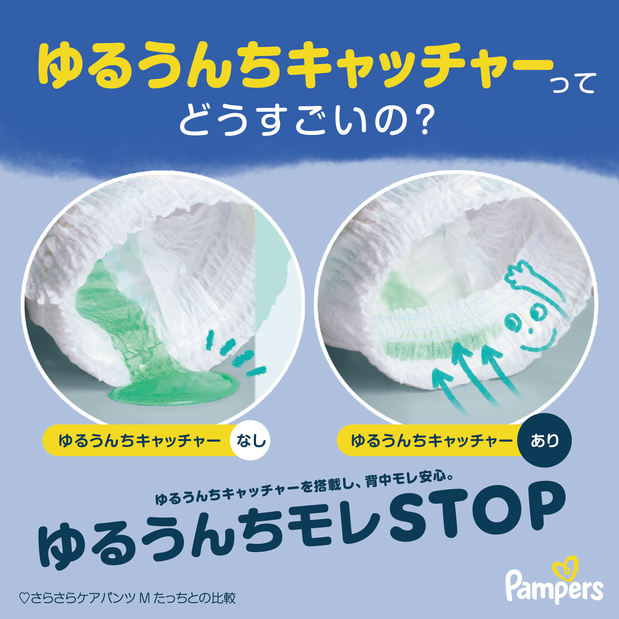 パンパース おやすみパンツ スーパージャンボ M | マツキヨココカラ