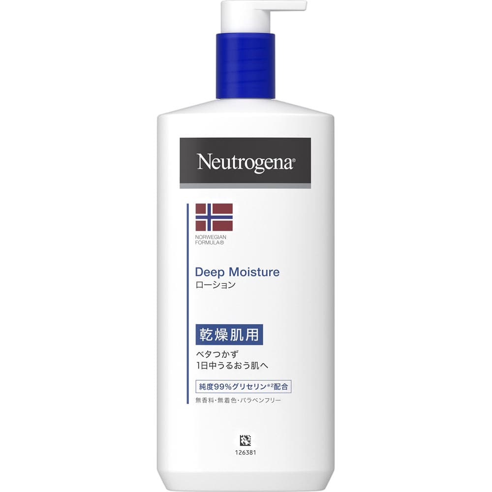 ニュートロジーナ ノルウェー フォーミュラ ディープモイスチャー ボディミルク 乾燥肌用・無香料 450mL